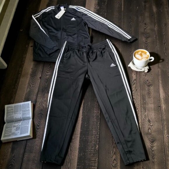 NWT ADIDAS matching two piece outift tracksuit jacket and pants bundle XL - Picture 2 of 5
